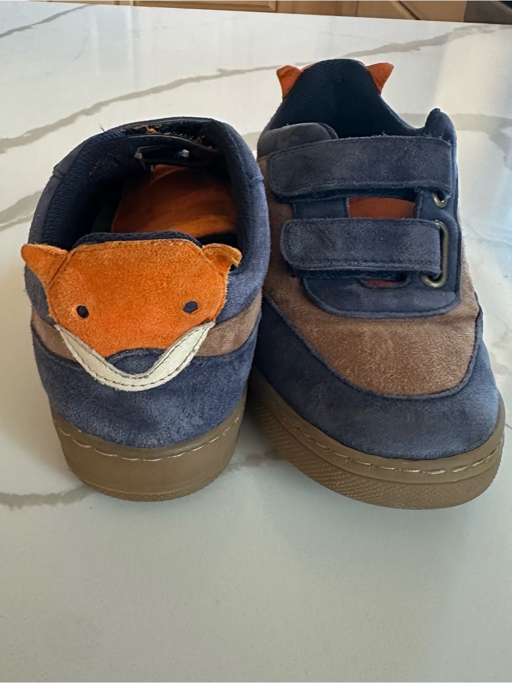 Mini Boden color block low tops